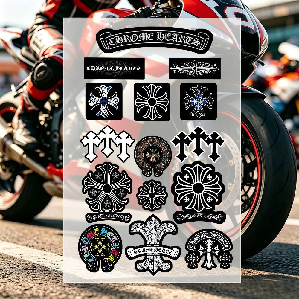 Motorcycle Gear Alpine - Водонепроницаемые ПВХ-наклейки Loog A-A-Alpines-es с эстетичным