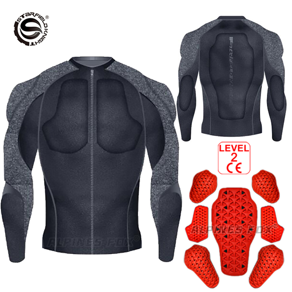 Motorcycle Gear Alpine - Летняя мужская мотоциклетная куртка с мягкой