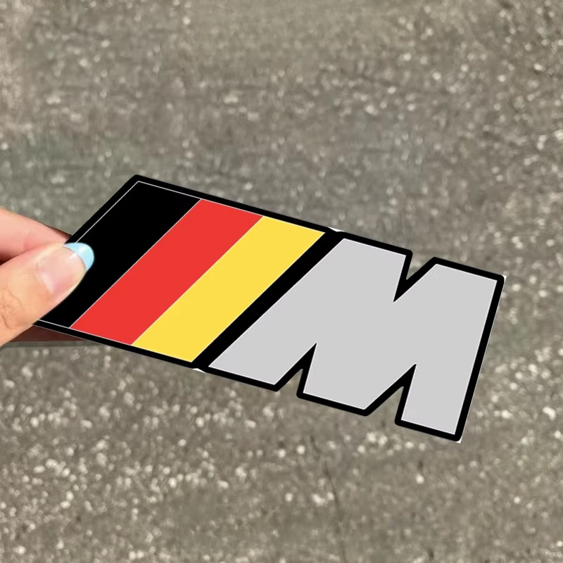 Motorcycle Gear Logo - Наклейка с логотипом BMW M-серии, подходит