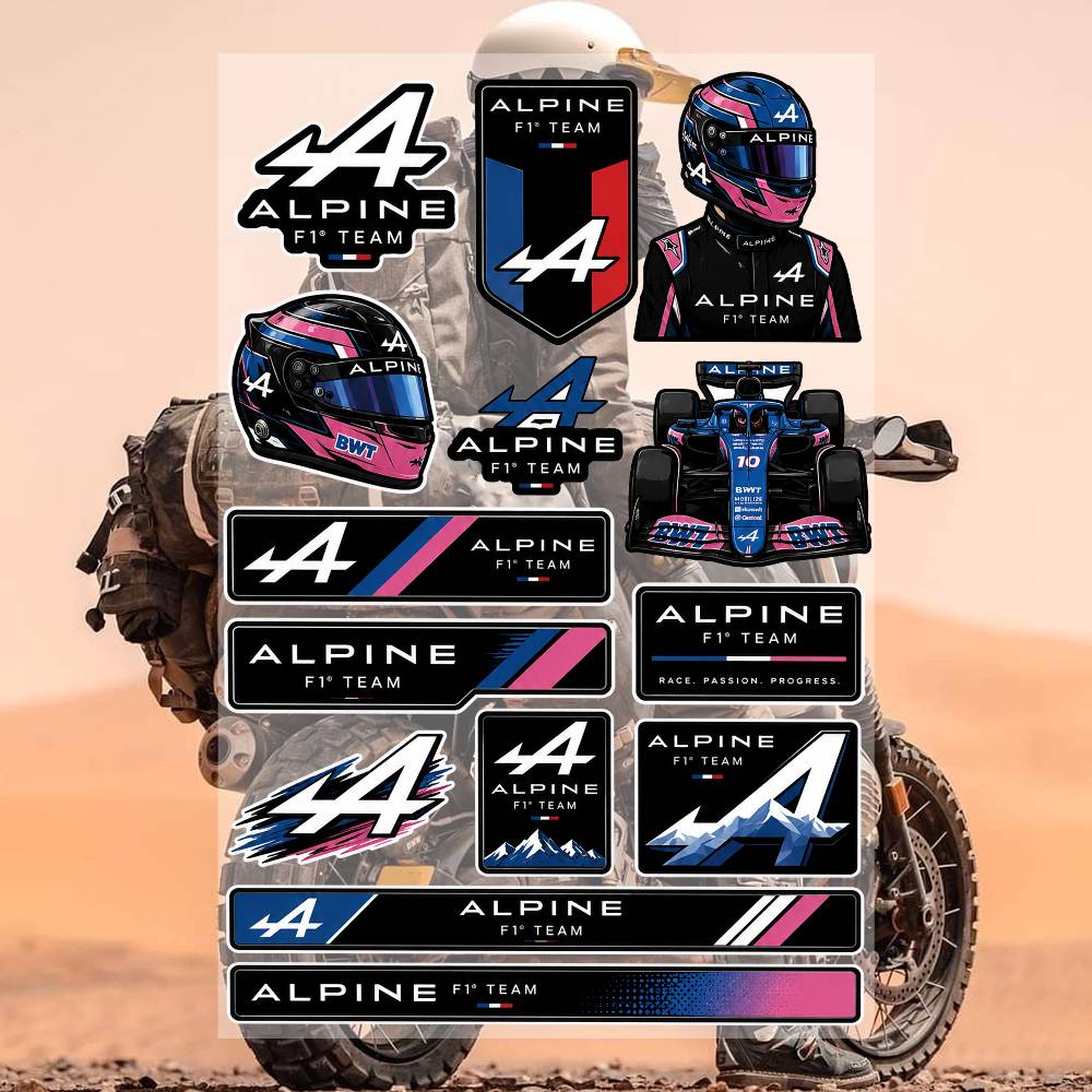 Эстетические граффити-наклейки – обзор и цена Motorcycle Gear Alpine