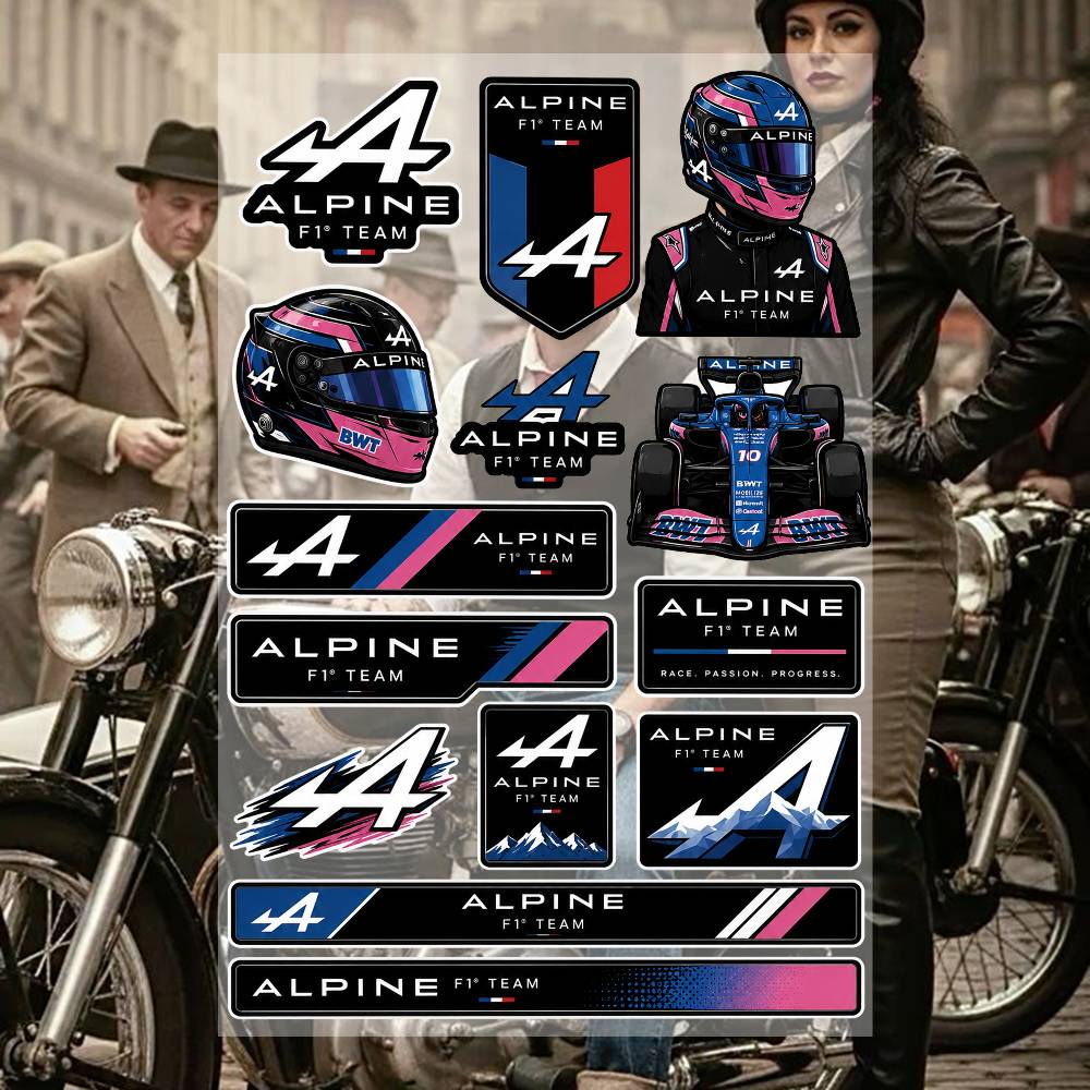 Эстетические граффити-наклейки – обзор и цена Motorcycle Gear Alpine