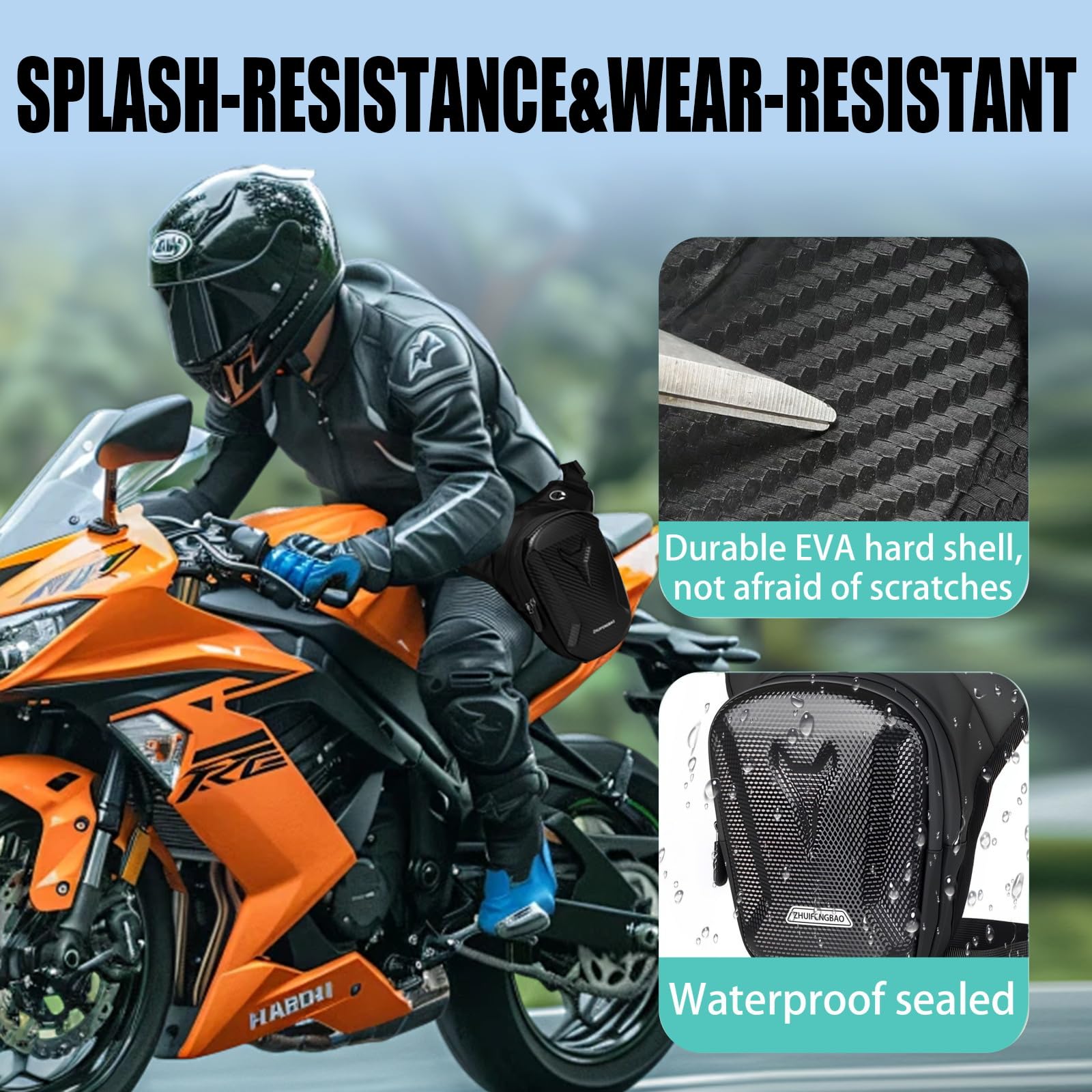 Водонепроницаемая мотоциклетна – обзор и цена Motorcycle Gear Organizer