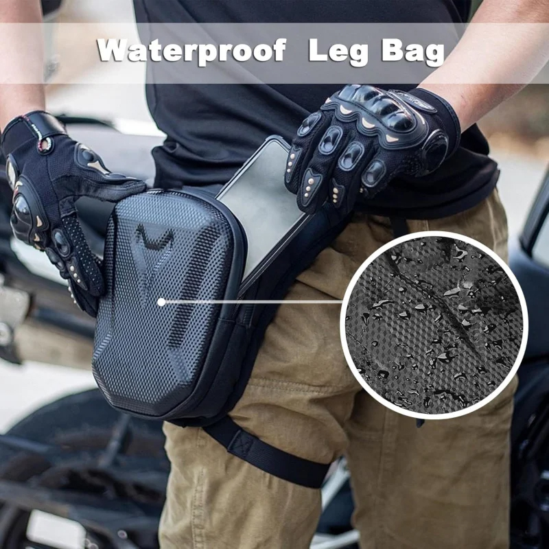 Водонепроницаемая сумка на бед – обзор и цена Motorcycle Gear Organizer