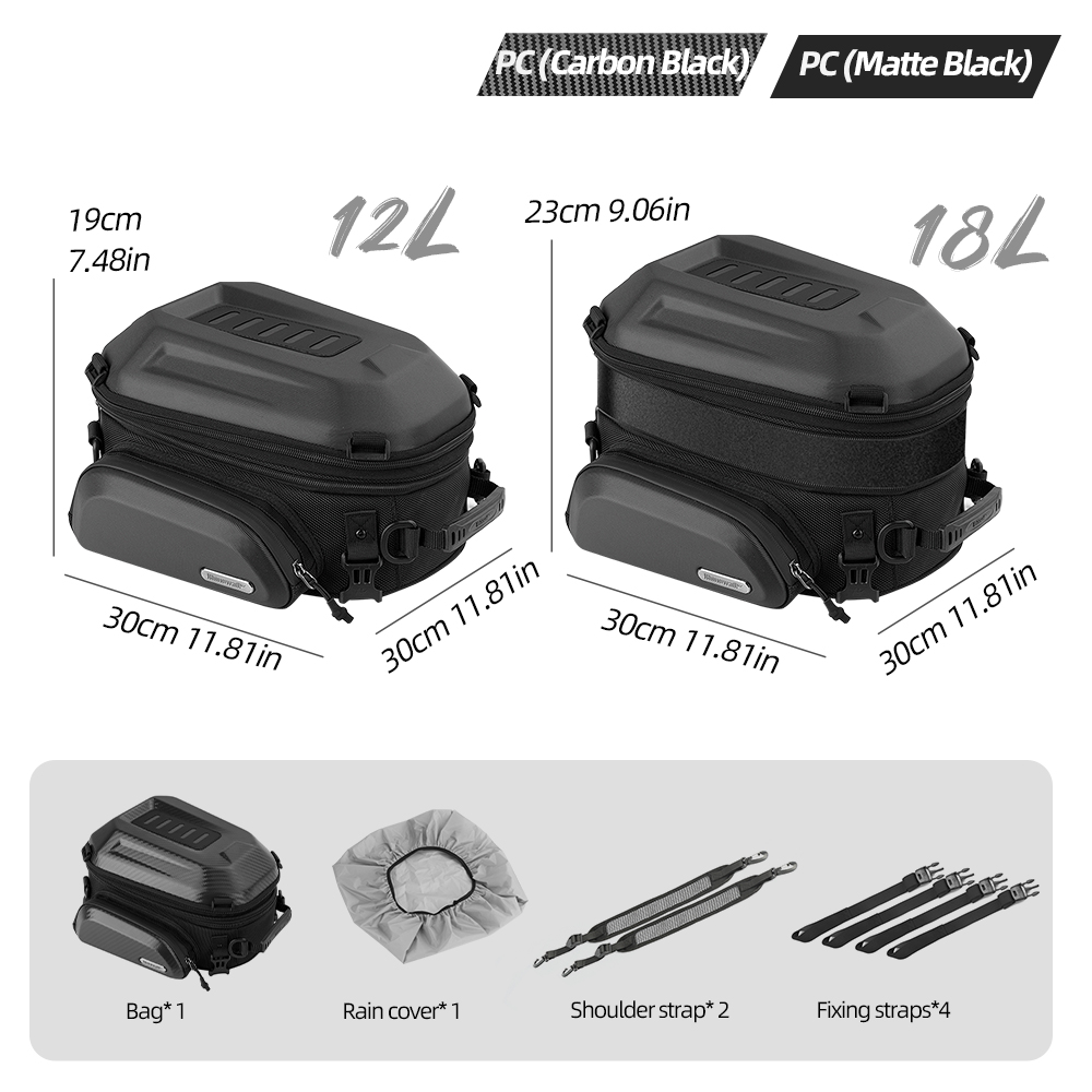 Мотоциклетная сумка на заднее  – обзор и цена Motorcycle Gear Bag