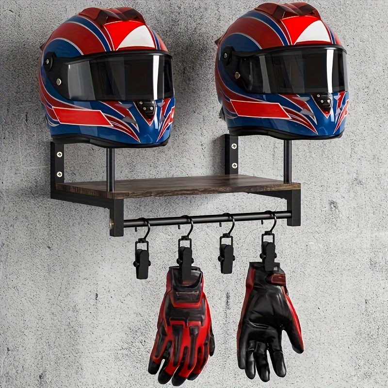 Настенная подставка для мотоци – обзор и цена Motorcycle Gear Display Rack