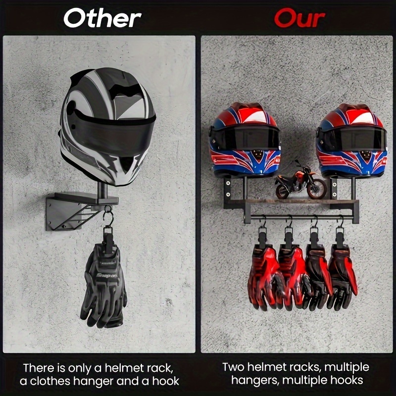 Настенная подставка для мотоци – обзор и цена Motorcycle Gear Display Rack