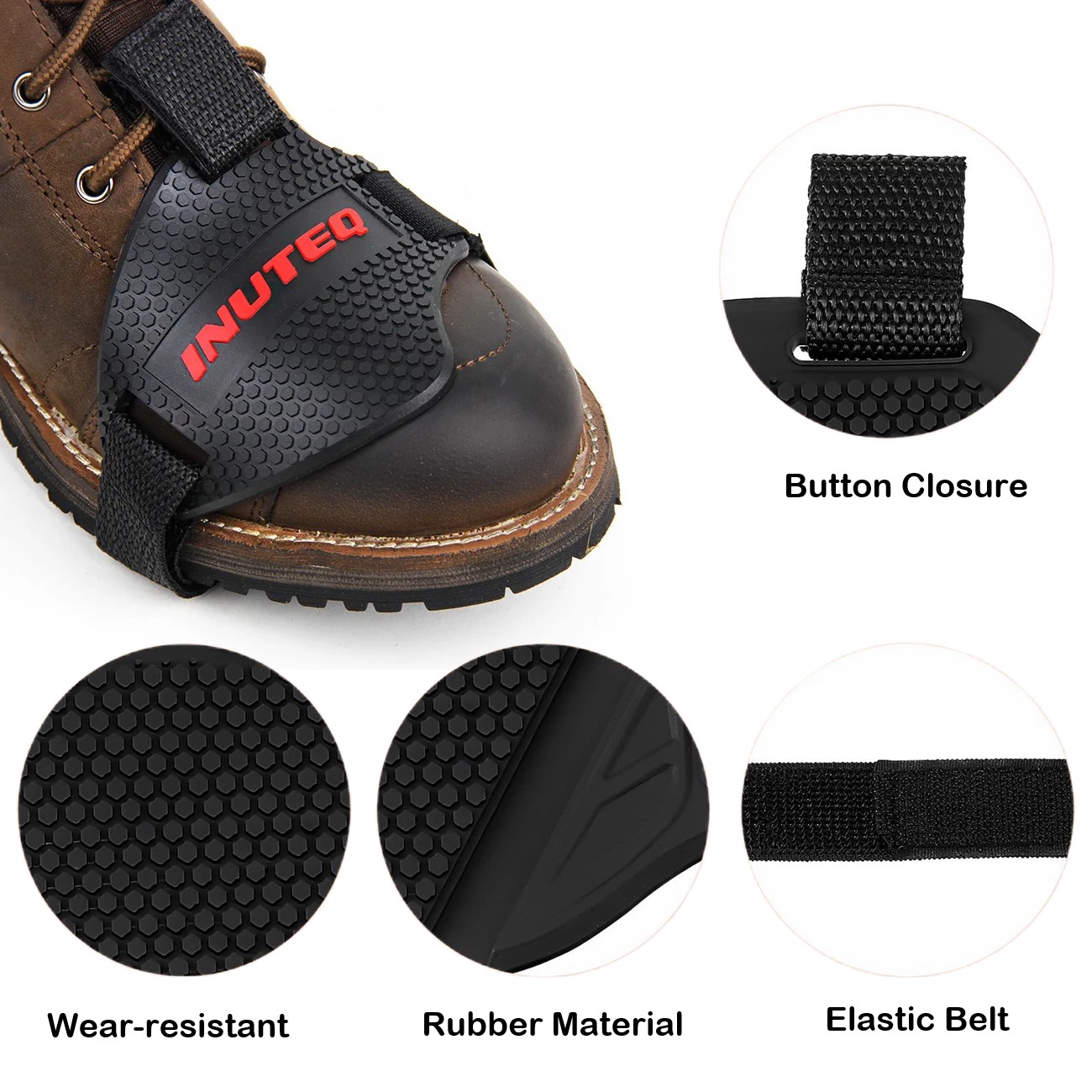 Регулируемая защитная накладка – обзор и цена Motorcycle Gear Boots