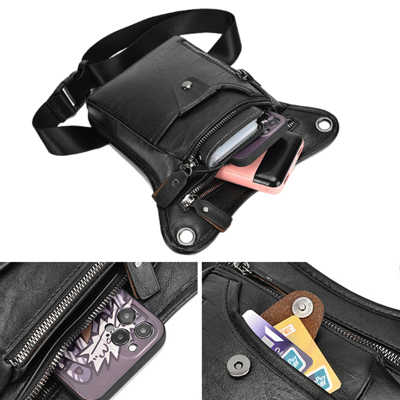 Винтажная поясная сумка из иск – обзор и цена Motorcycle Gear Bag