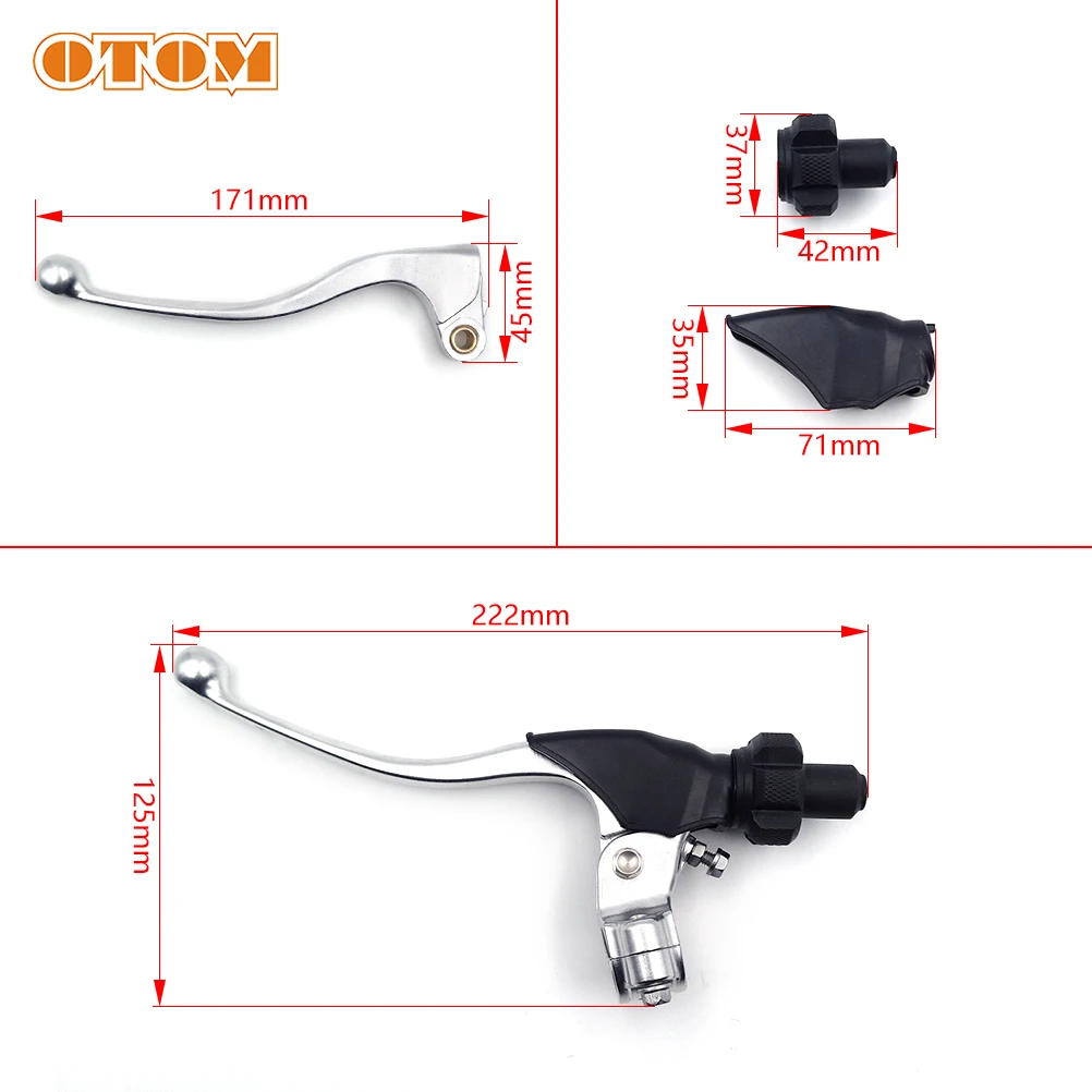 Рычаг сцепления и тормоза OTOM – обзор и цена Motorcycle Gear Lever Rubber